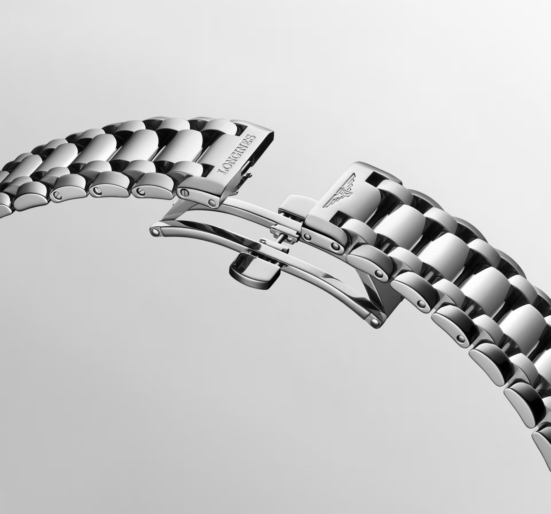 LONGINES PrimaLuna Moonphase Automatic White Pearl Dial with Diamonds 34mm Silver Stainless Steel Bracelet L81264876 - 7