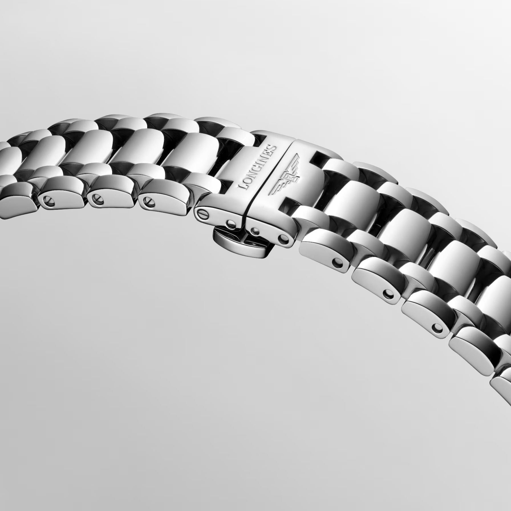 LONGINES PrimaLuna Quartz Silver Dial 30mm Silver Stainless Steel Bracelet L81424716 - 6