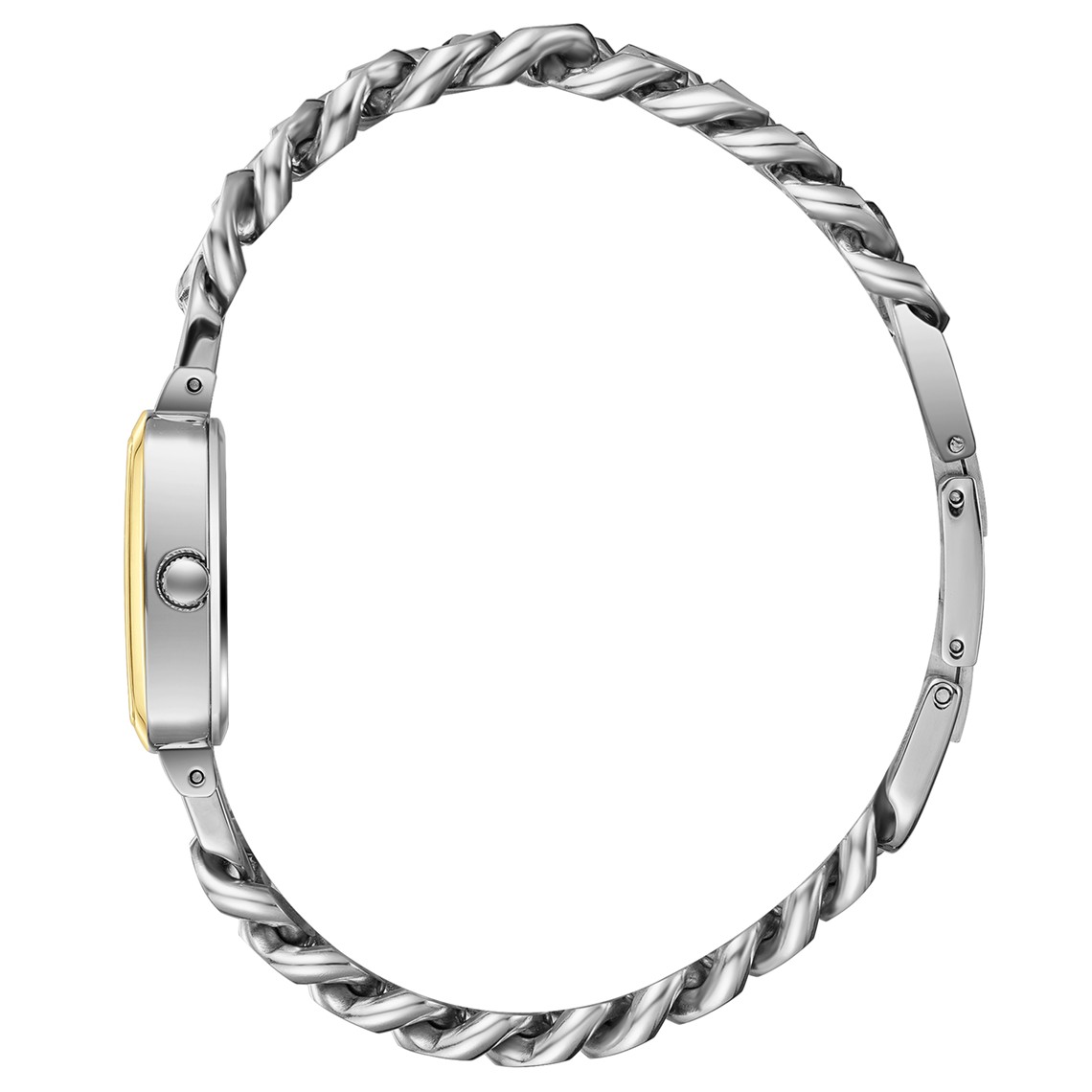 LEE COOPER Lady's Silver Dial 29mm Two-Tone Gold Stainless Steel Bracelet LC08130.220 - 3