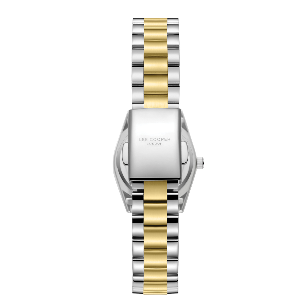 LEE COOPER Lady's White Pearl Dial 26mm Two-Tone Gold Stainless Steel Bracelet LC08155.220 - 3