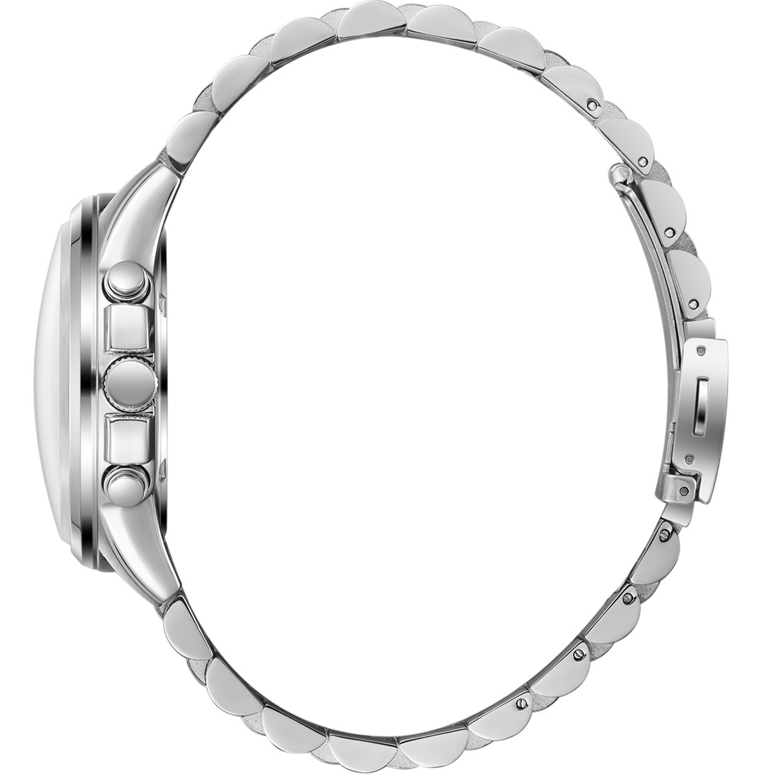 LEE COOPER Multifunction Black Dial 43mm Silver Stainless Steel Bracelet LC08216.390 - 4