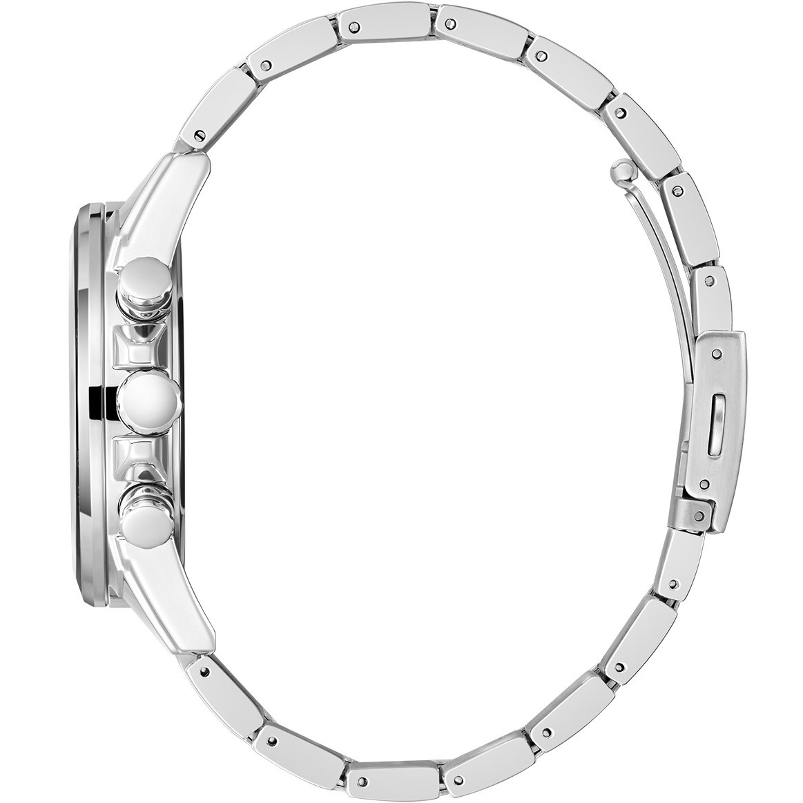 LEE COOPER Multifunction Blue Dial 42mm Silver Stainless Steel Bracelet LC08240.390 - 3