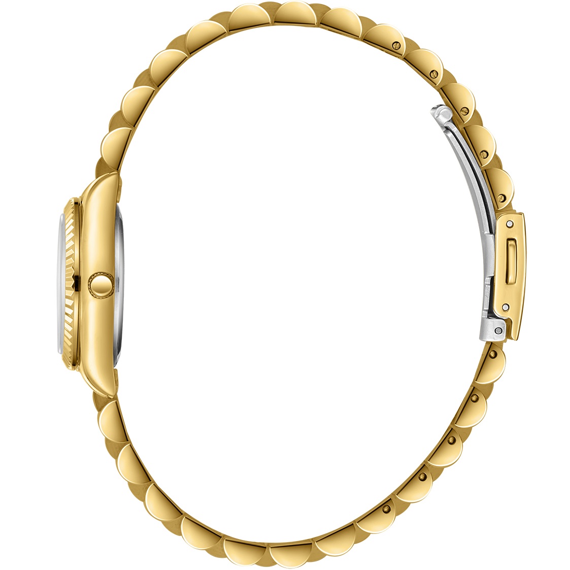 LEE COOPER Lady's White Pearl Dial Dial 25mm Gold Stainless Steel Bracelet LC08243.120 - 3