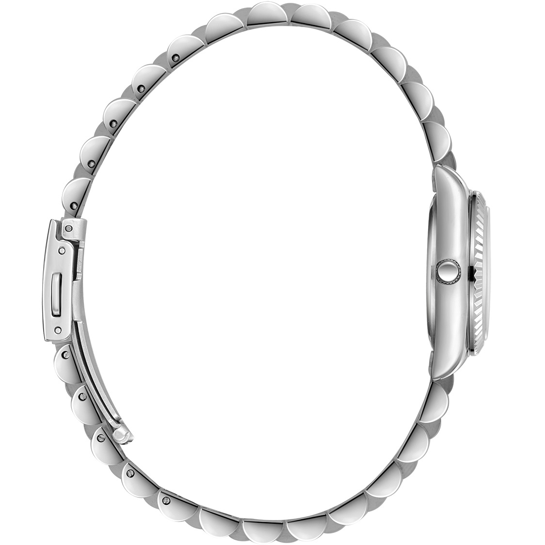 LEE COOPER Lady's White Pearl Dial Dial 25mm Silver Stainless Steel Bracelet LC08243.320 - 3