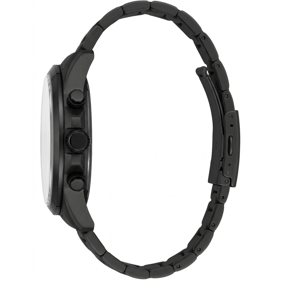 LEE COOPER Chronograph Beige Dial 41mm Black Stainless Steel Bracelet LC08273.060 - 