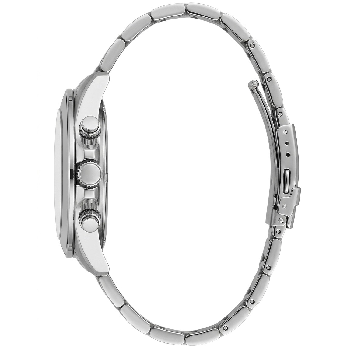 LEE COOPER Chronograph Black Dial 41mm Silver Stainless Steel Bracelet LC08273.350 - 2