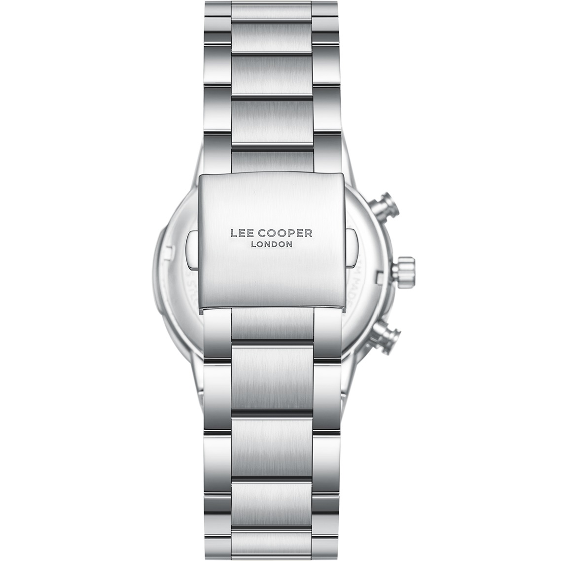 LEE COOPER Multifunction Blue Dial 43mm Silver Stainless Steel Bracelet LC08293.390 - 4
