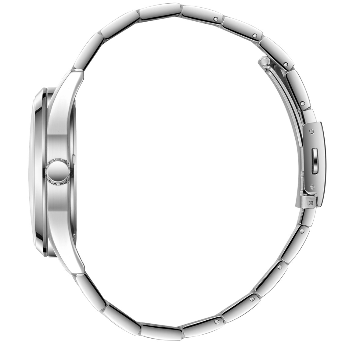 LEE COOPER Black Dial 42mm Silver Stainless Steel Bracelet LC08340.350 - 3