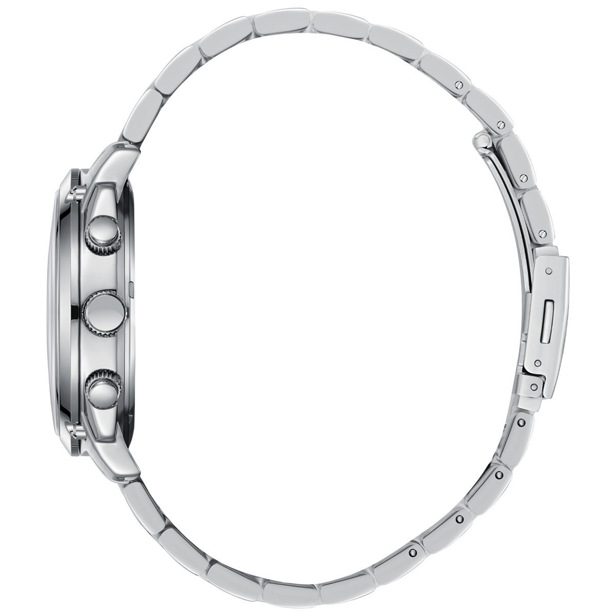 LEE COOPER Multifunction Green Dial 42mm Silver Stainless Steel Bracelet LC08348.370 - 3