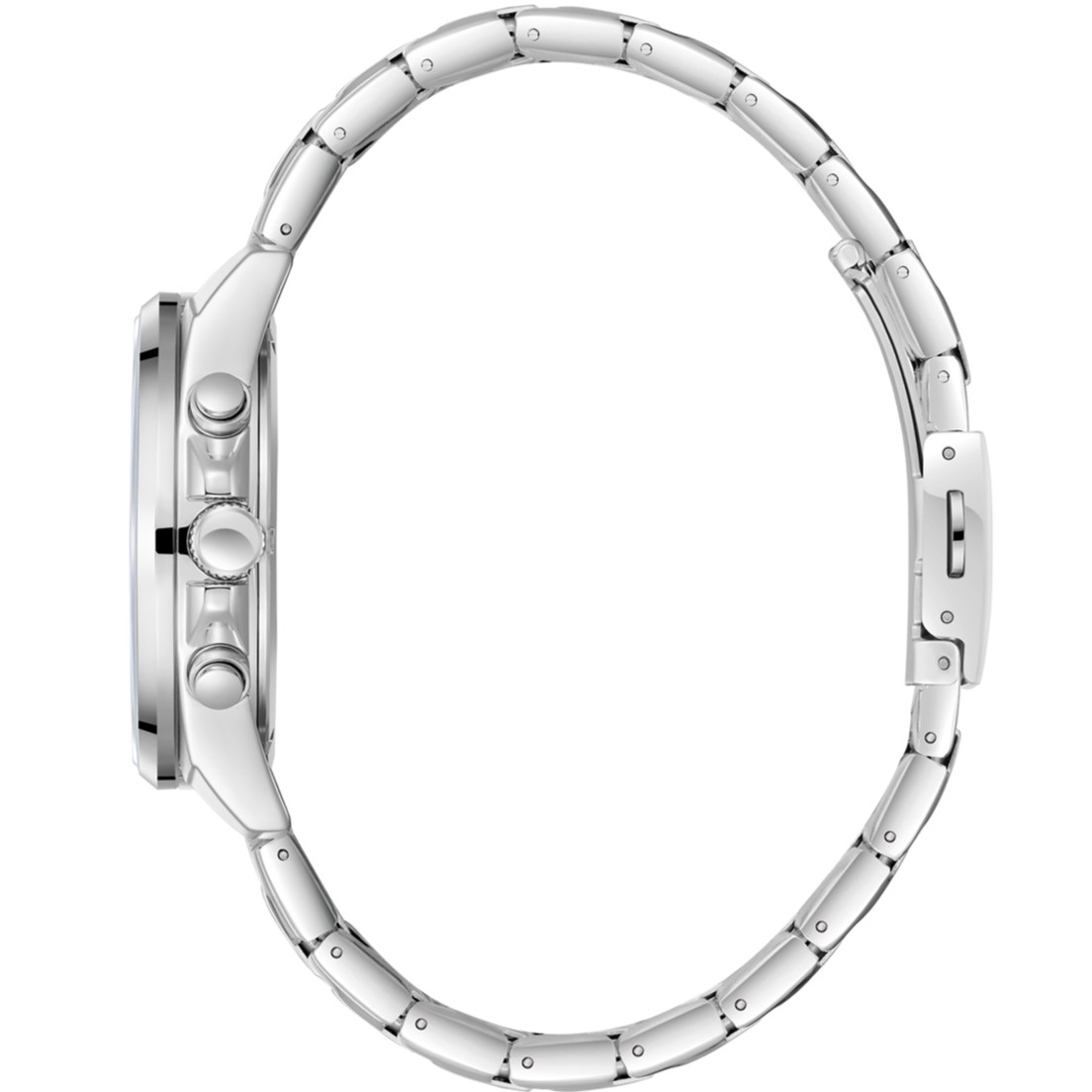 LEE COOPER Multifunction Black Dial 42mm Silver Stainless Steel Bracelet LC08355.350 - 3