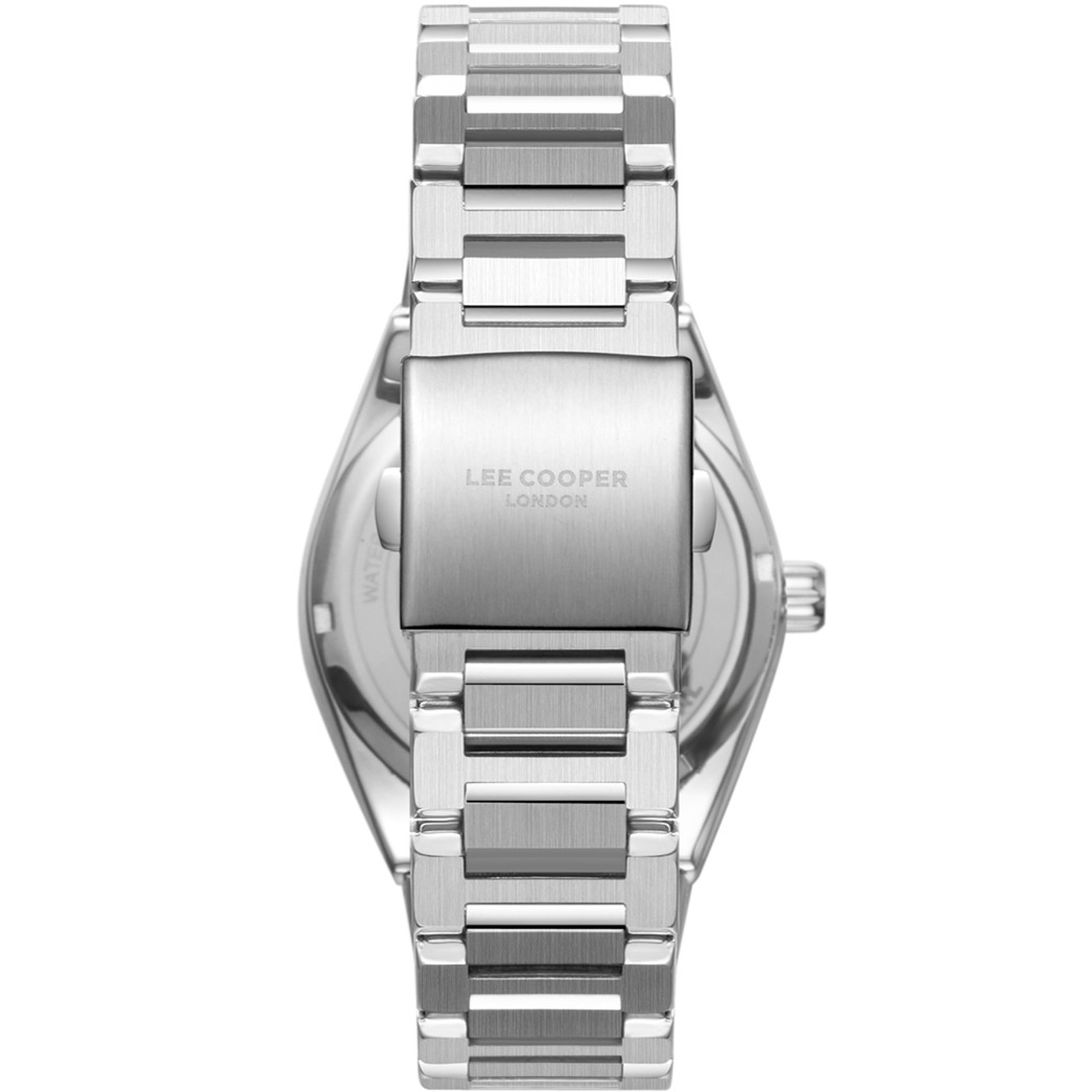 LEE COOPER Green Dial 41mm Silver Stainless Steel Bracelet LC08363.370 - 3