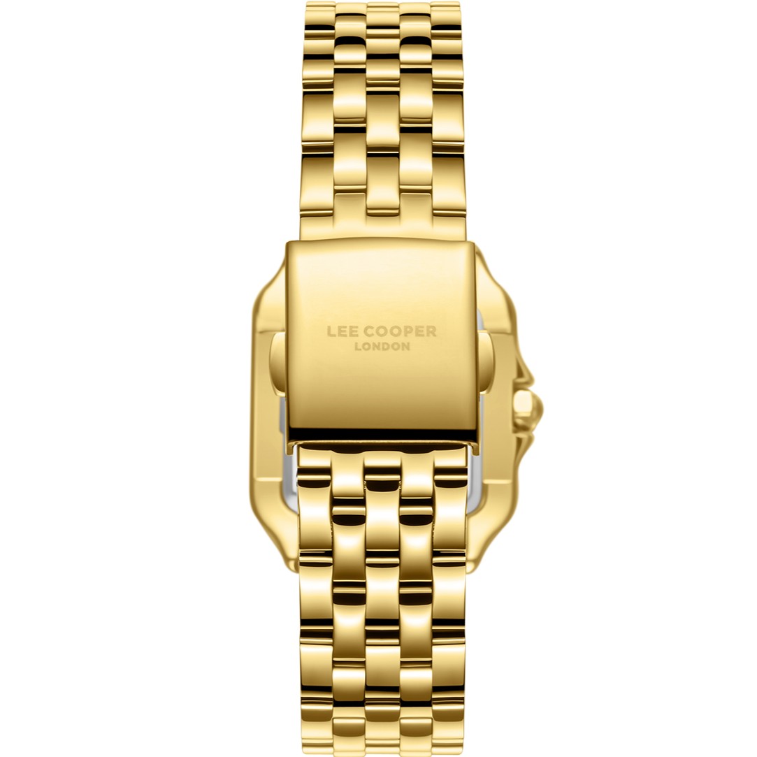 LEE COOPER Lady's Gold Dial 29mm Gold Stainless Steel Bracelet LC08398.110 - 4
