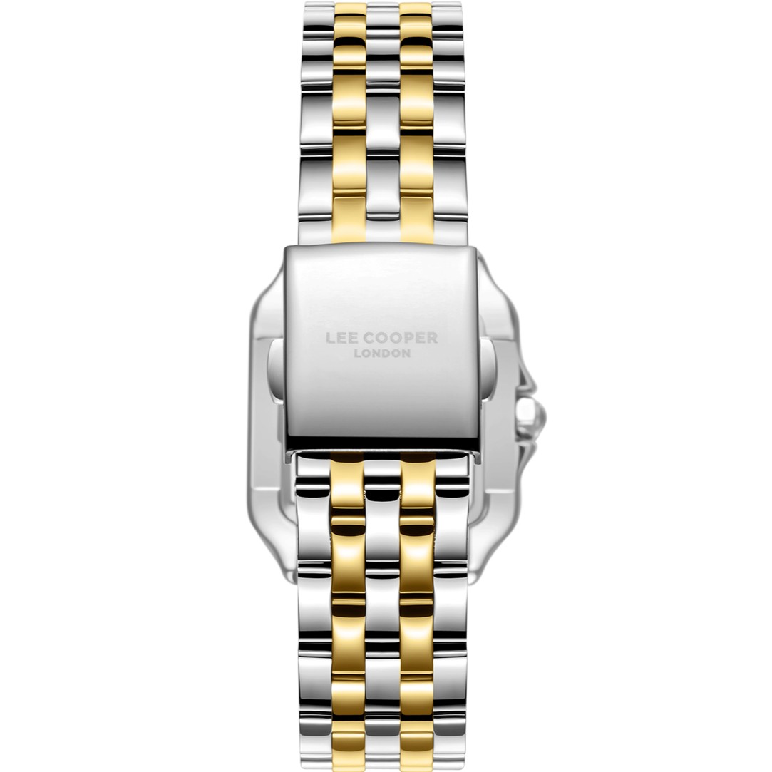 LEE COOPER Lady's Silver Dial 29mm Two-Tone Gold Stainless Steel Bracelet LC08398.230 - 4
