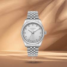 LEE COOPER Lady's Silver Dial 22mm Silver Stainless Steel Bracelet LC08400.330 - 