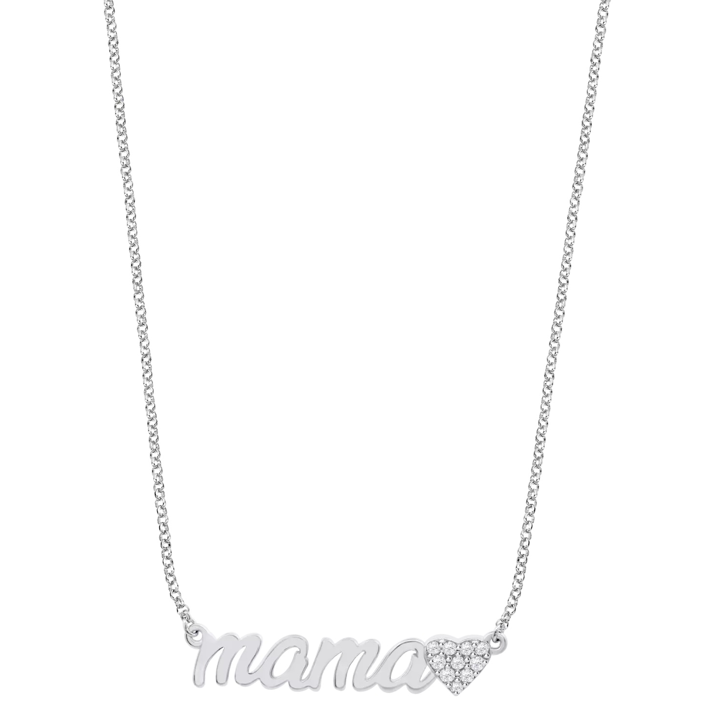 ΜΕΝΤΑΓΙΟΝ Silver LOTUS Jewellery από Ασήμι 925° με Πέτρες Ζιργκόν LP1808-1/1 - 