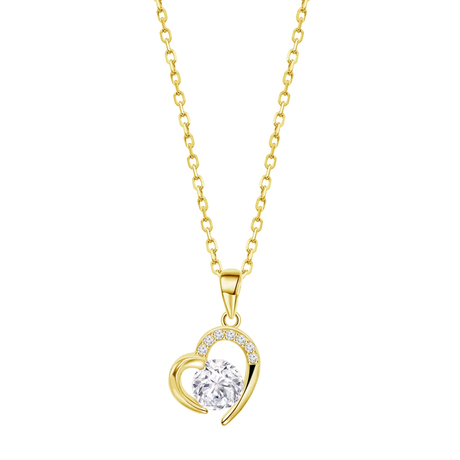 ΜΕΝΤΑΓΙΟΝ Ροζέτα Silver LOTUS Jewellery από Επιχρυσωμένο Ασήμι 925° με Πέτρες Ζιργκόν LP3106-1/4 - 1