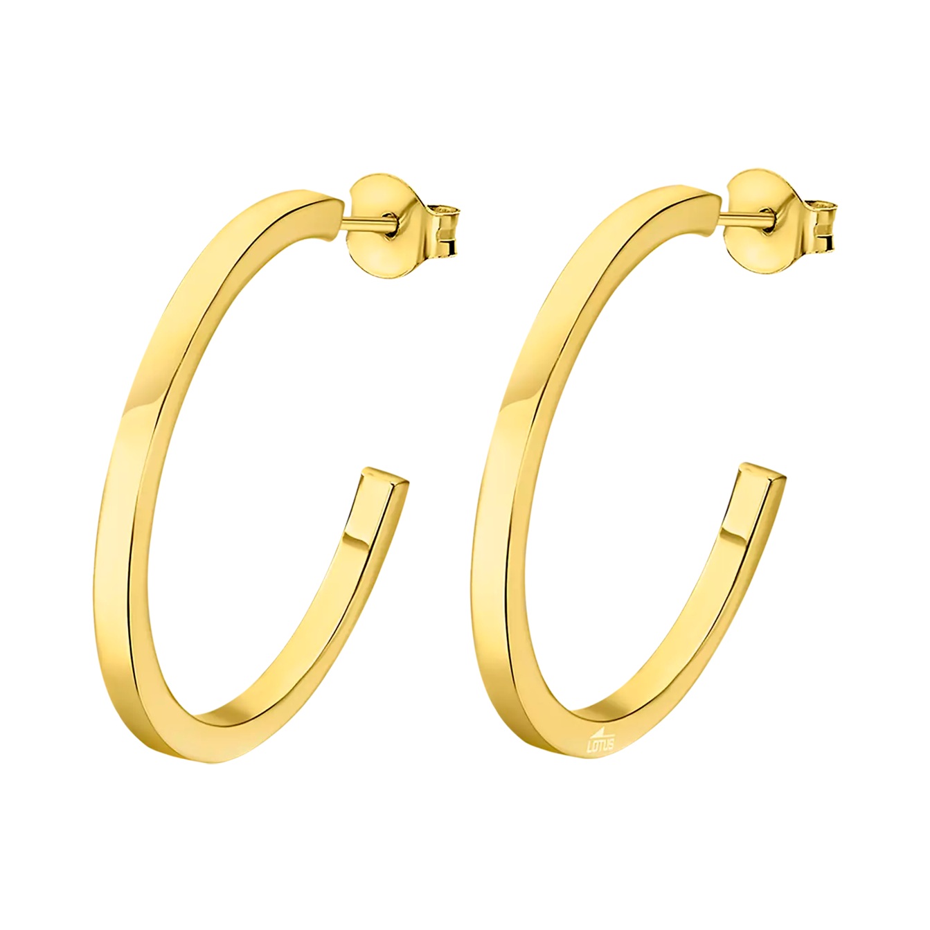 ΣΚΟΥΛΑΡΙΚΙΑ Κρίκοι Silver LOTUS Jewellery από Επιχρυσωμένο Ασήμι 925° LP3203-4/5