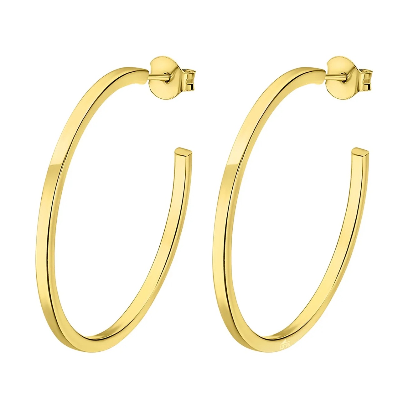 ΣΚΟΥΛΑΡΙΚΙΑ Κρίκοι Silver LOTUS Jewellery από Επιχρυσωμένο Ασήμι 925° LP3203-4/6