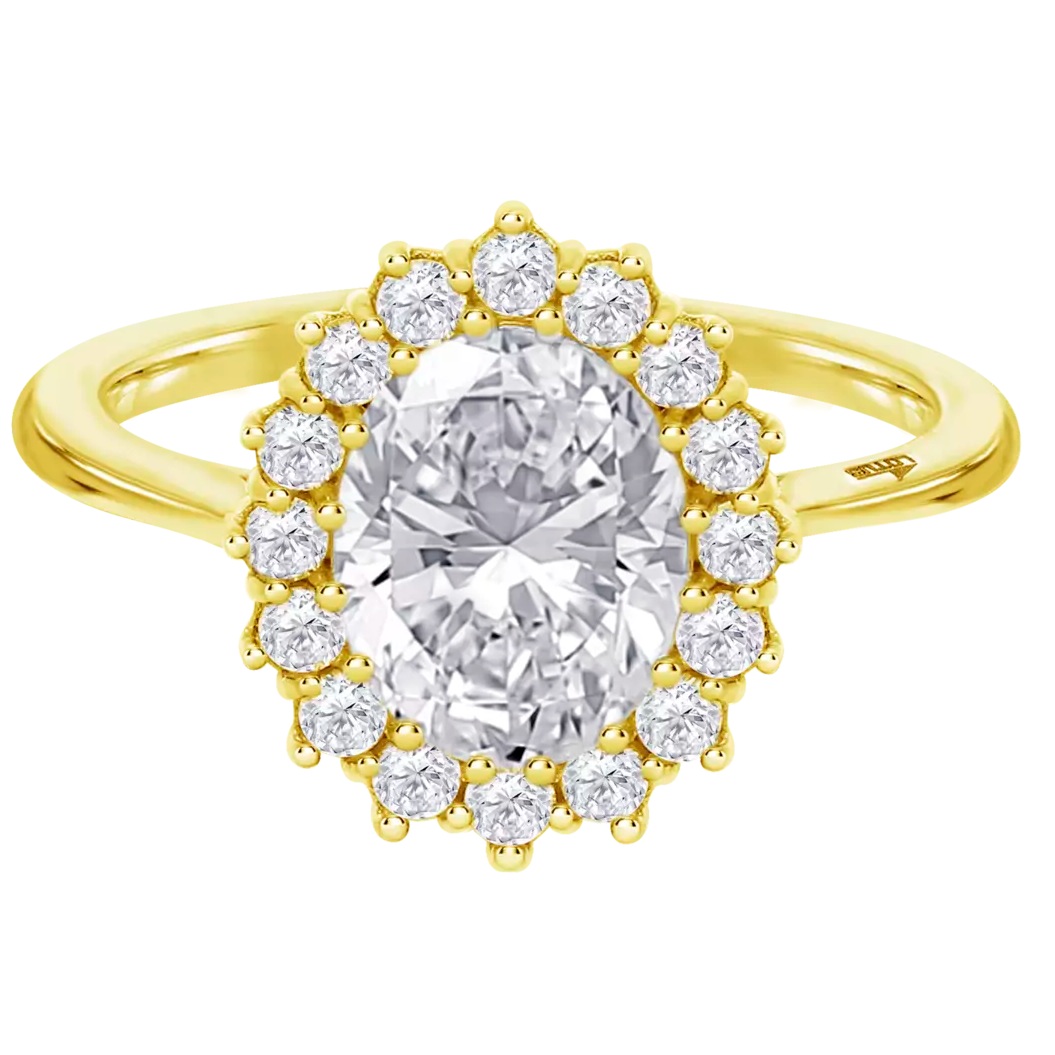 ΔΑΧΤΥΛΙΔΙ Ροζέτα LOTUS Silver Jewellery από Επιχρυσωμένο Ασήμι 925° με Πέτρες Ζιργκόν LP3459-3/714 - 3