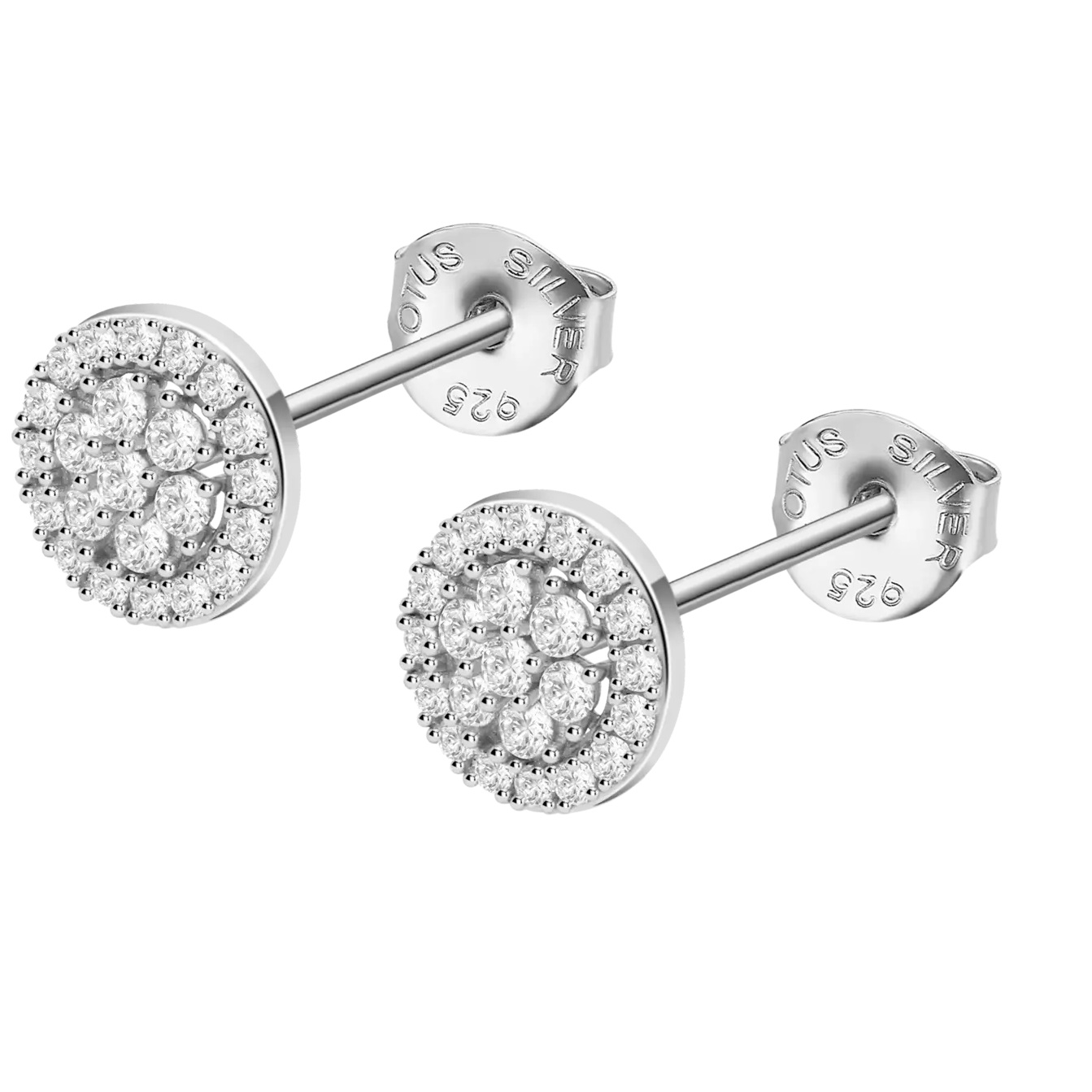 ΣΚΟΥΛΑΡΙΚΙΑ LOTUS Silver Jewellery από Ασήμι 925° με Πέτρες Ζιργκόν LP3747-4/1 - 