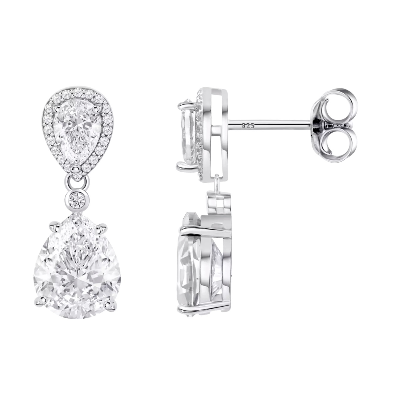 ΣΚΟΥΛΑΡΙΚΙΑ LOTUS Silver Jewellery από Ασήμι 925° με Πέτρες Ζιργκόν LP3788-4/1 - 4