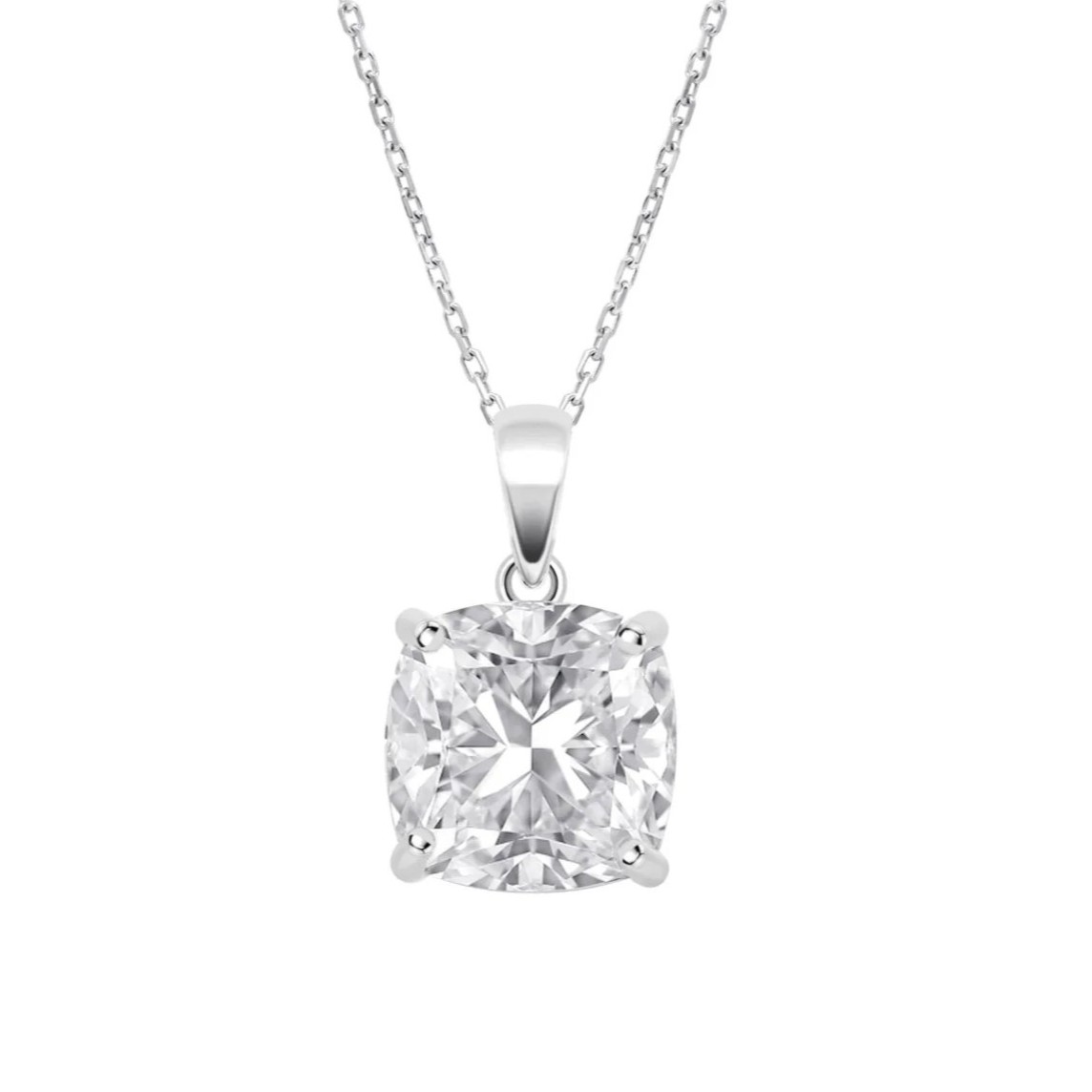 LOTUS Silver Jewellery Solitaire Necklace from Silver 925° with Zircon Stones LP3792-1/1 - 