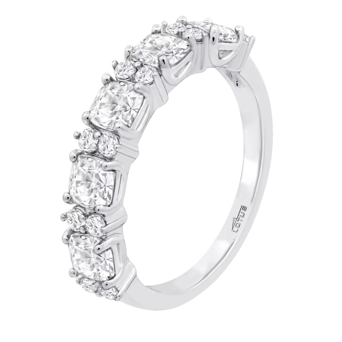 LOTUS Silver Jewellery Row Ring from Silver 925° with Zircon Stones LP3839-3/114 - 