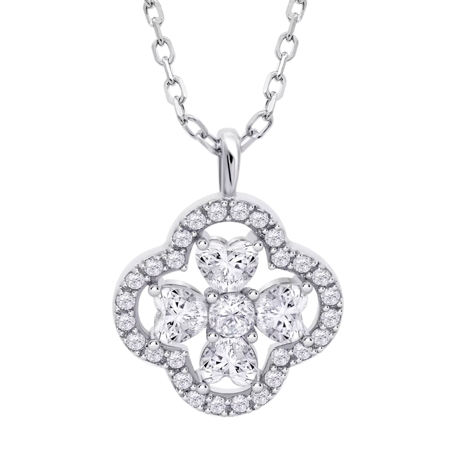 ΜΕΝΤΑΓΙΟΝ LOTUS Silver Jewellery από Ασήμι 925° με Πέτρες Ζιργκόν LP3895-1/1 - 