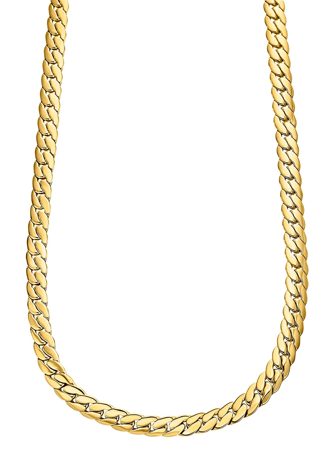 Κολιέ Ανδρικό Style LOTUS Jewellery από Επιχρυσωμένο Ανοξείδωτο Ατσάλι LS2210-1/2 - 