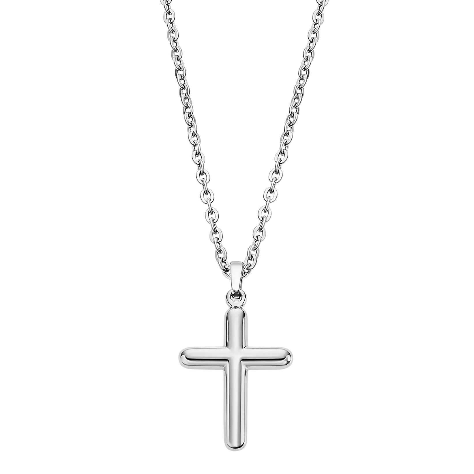 ΣΤΑΥΡΟΣ Ανδρικός Style LOTUS Jewellery από Ανοξείδωτο Ατσάλι LS2217-1/2 - 