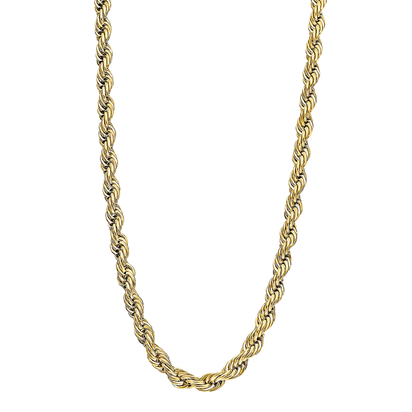 Κολιέ Ανδρικό Style LOTUS Jewellery από Χρυσό Ανοξείδωτο Ατσάλι LS2233-1/2 - 