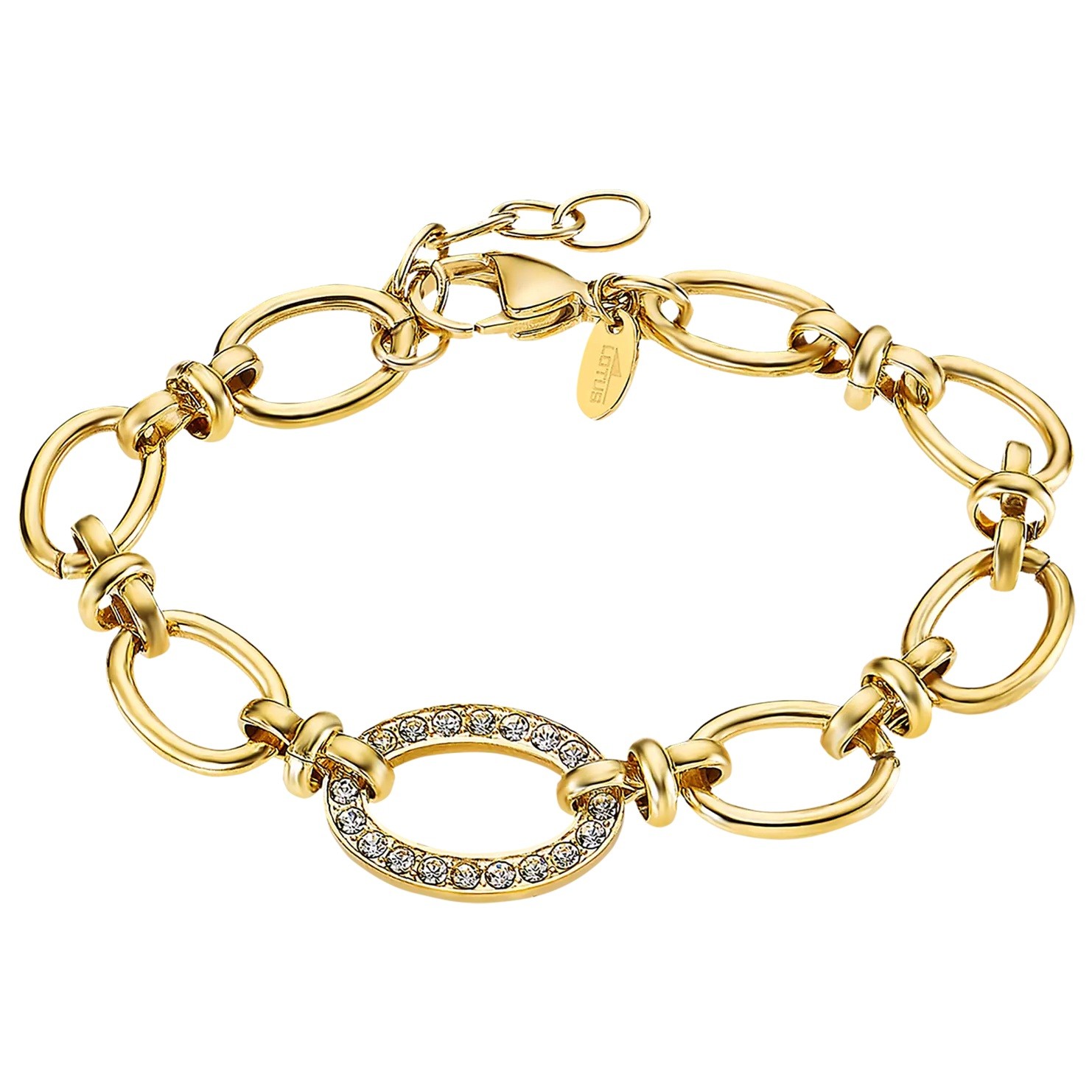 ΒΡΑΧΙΟΛΙ LOTUS Style Jewellery από Επίχρυσο Ανοξείδωτο Ατσάλι με Ζίιργκόν LS2360-2/1 - 