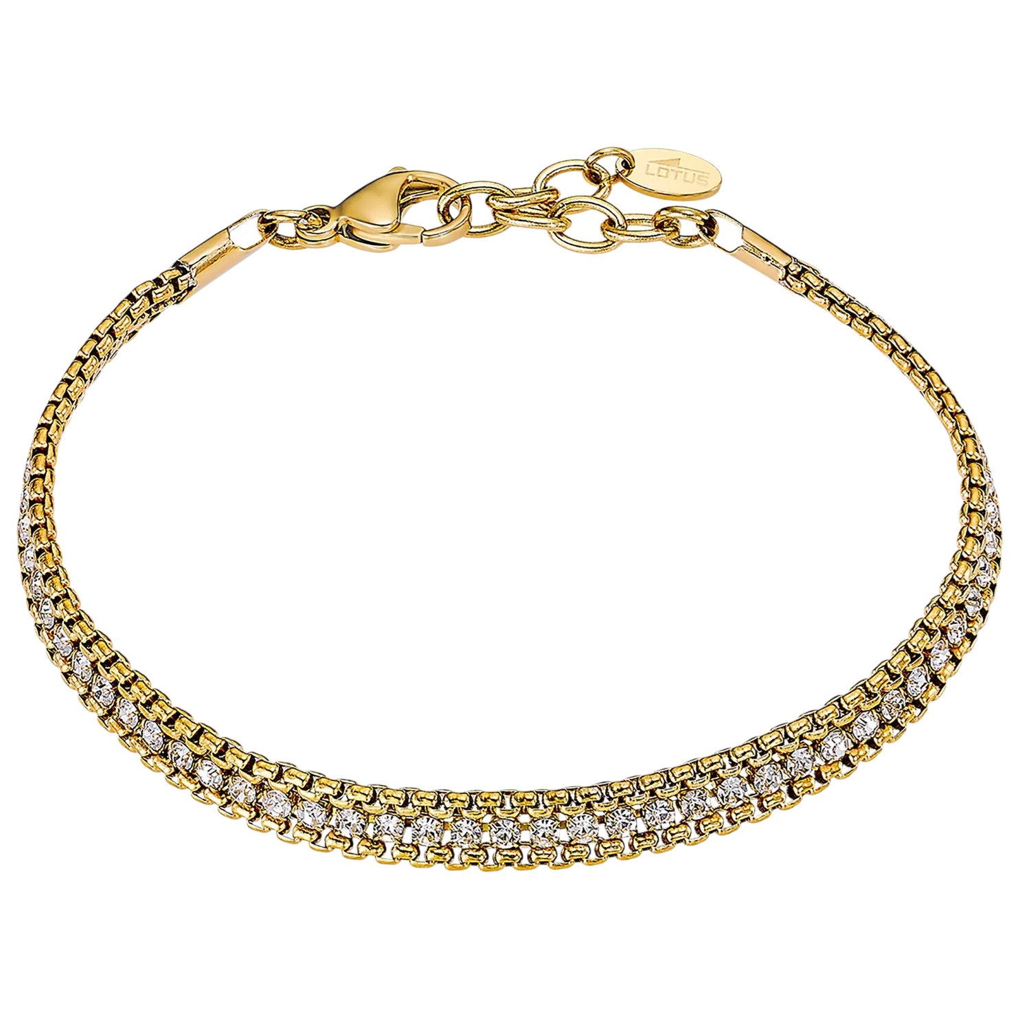 ΒΡΑΧΙΟΛΙ LOTUS Style Jewellery από Επίχρυσο Ανοξείδωτο Ατσάλι με Ζίιργκόν LS2568-2/2 - 