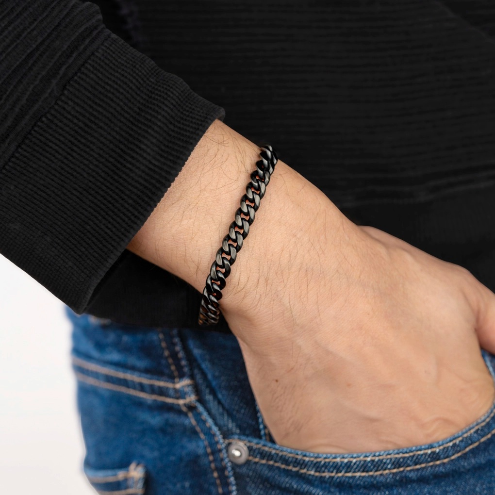 LOTUS Jewellery Style Bracelet from Black Stainless Steel with LS2597-2/3 - 