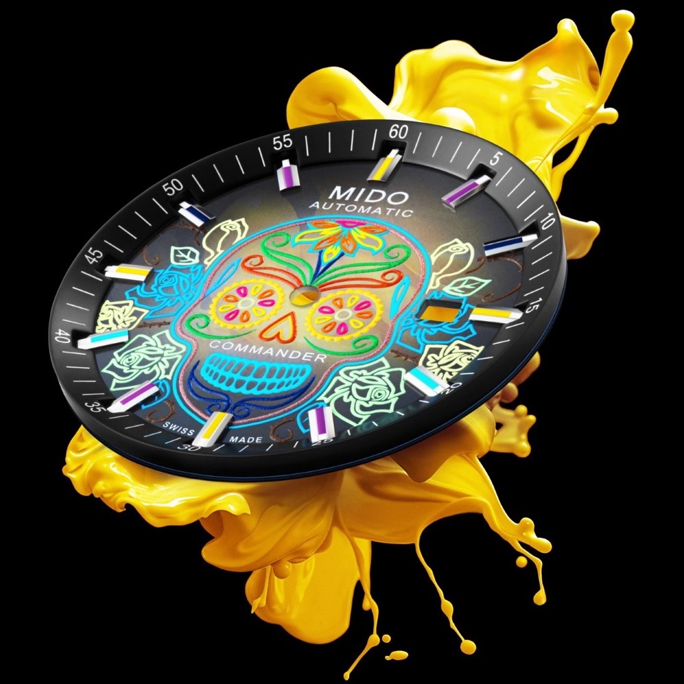 MIDO Commander Gradient Catrines Black Dial 40mm Silver Stainless Steel Bracelet M021.407.11.411.04 - 11