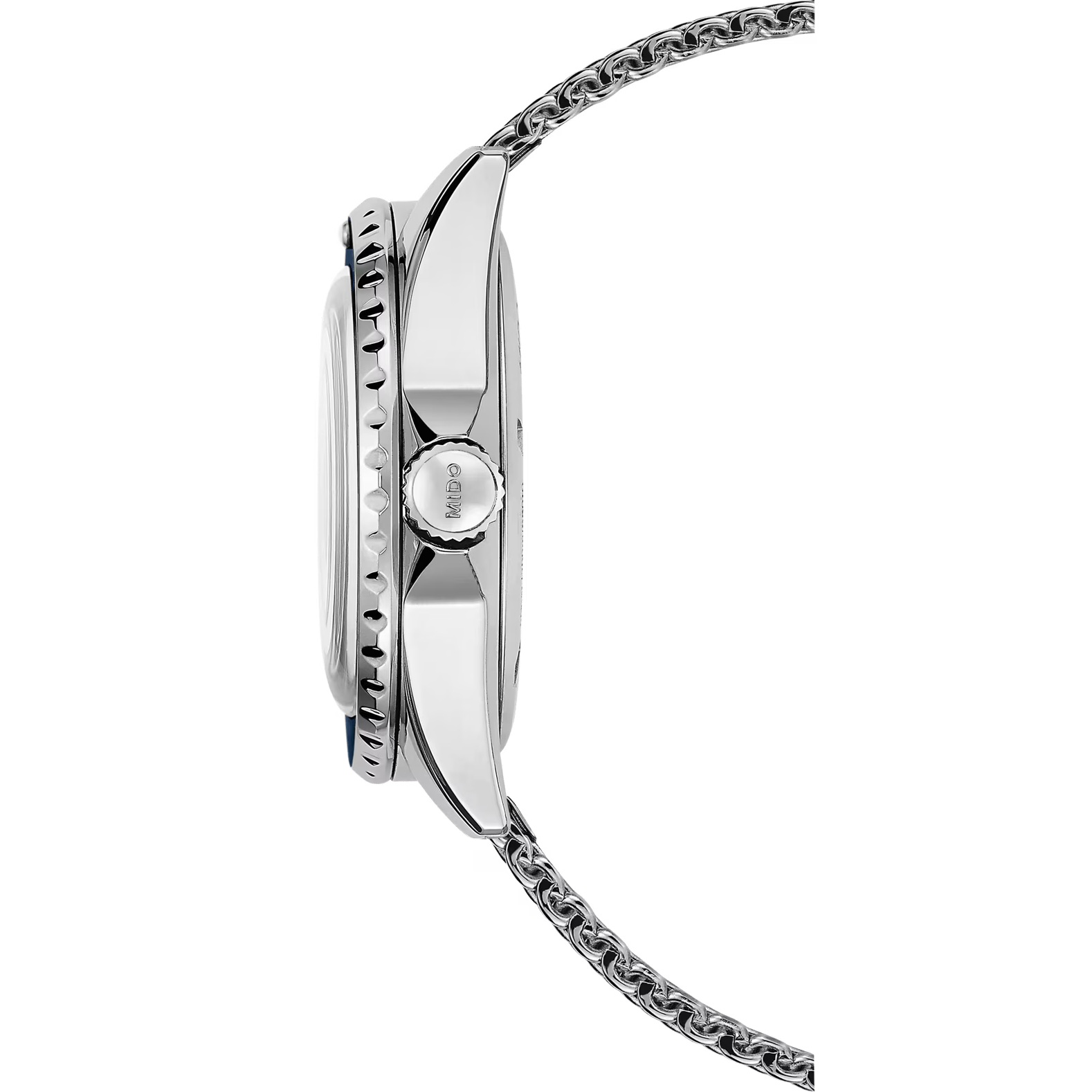 MIDO Ocean Star Tribute Special Edition Blue Gradient Dial Automatic 40.5mm Silver Stainless Steel Milanese Bracelet M026.807.11.041.01 - 5