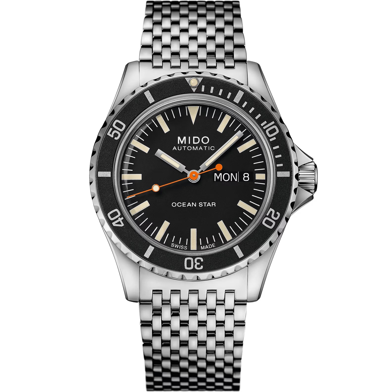 MIDO Ocean Star Tribute Gradient Special Edition Black Dial Automatic 40.5mm Silver Stainless Steel Bracelet M026.830.11.051.00 - 