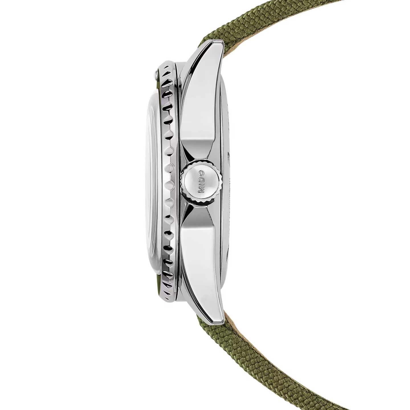 MIDO Ocean Star Tribute Green Dial Automatic 40.5mm Silver Stainless Steel Green Textile Strap M026.830.18.091.00 - 3