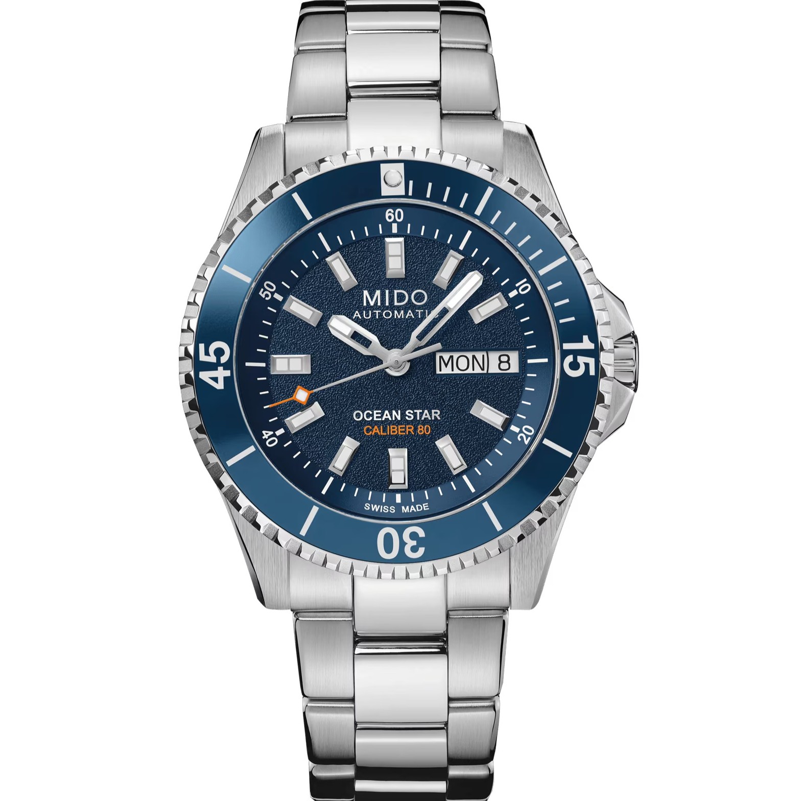 MIDO Ocean Star 200 Blue Dial Automatic 41mm Silver Stainless Steel Bracelet M026.930.11.041.00 - 