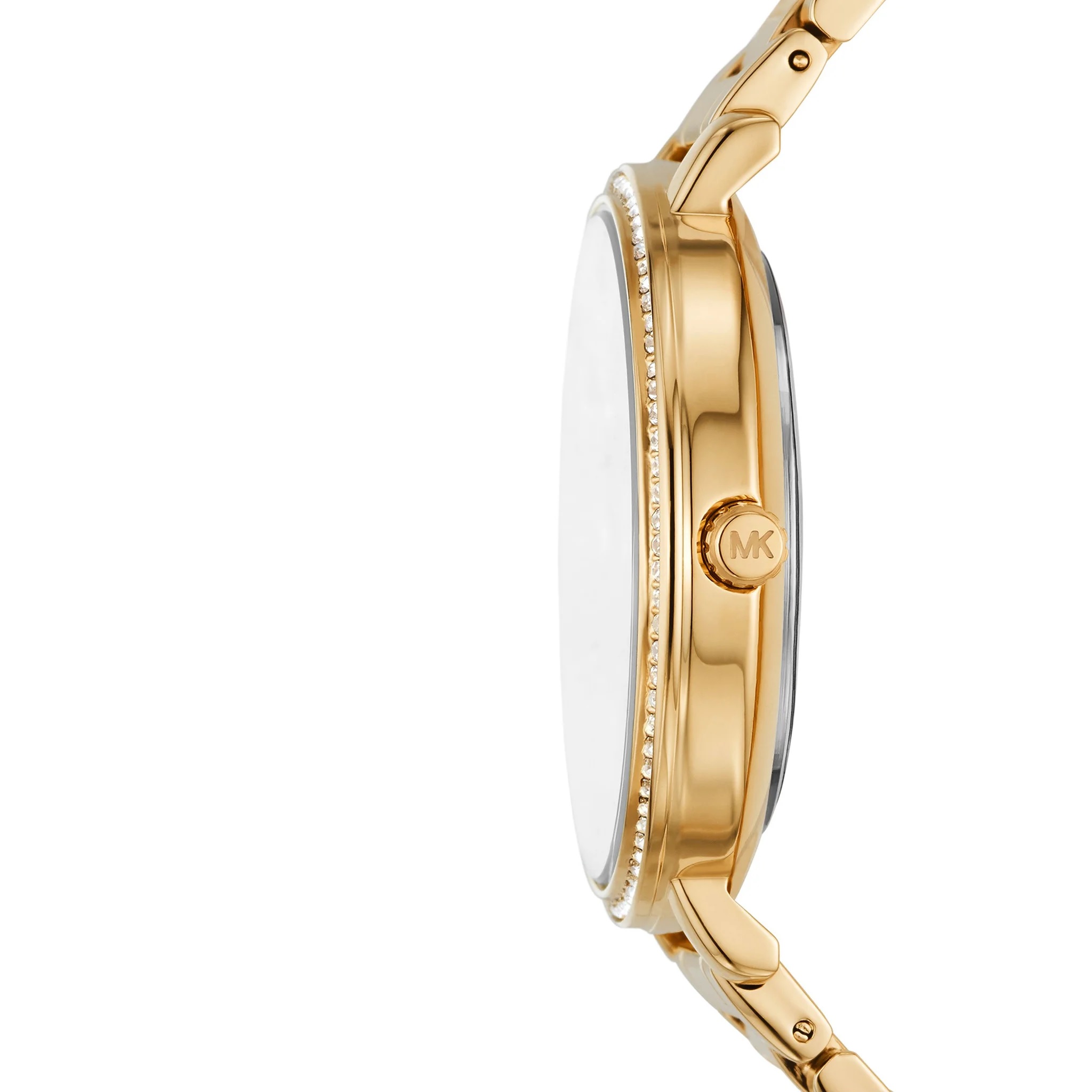 MICHAEL KORS Pyper Crystals White Dial 38mm Gold Metal Bracelet MK4919 - 3