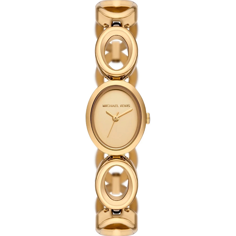 MICHAEL KORS Maude Gold Dial 21mm Gold Stainless Steel Bracelet MK4957 - 