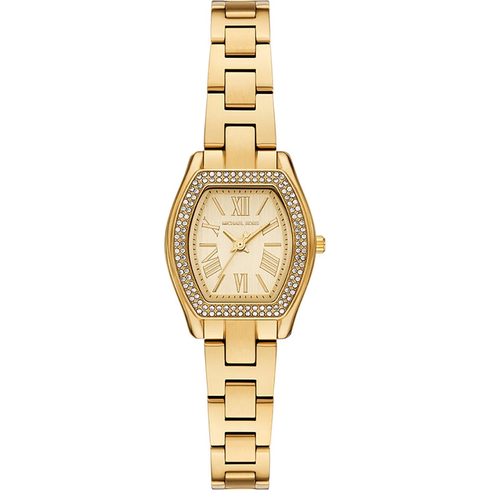 MICHAEL KORS Chelsea Gold Dial with Crystals 25mm Gold Stainless Steel Bracelet MK7618 - 