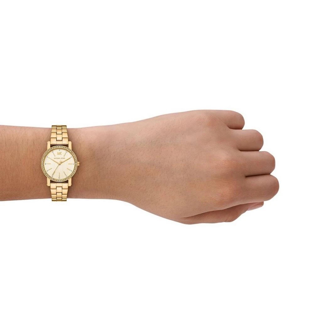 MICHAEL KORS Corey Gold Dial 28mm Gold Stainless Steel Bracelet MK7666 - 