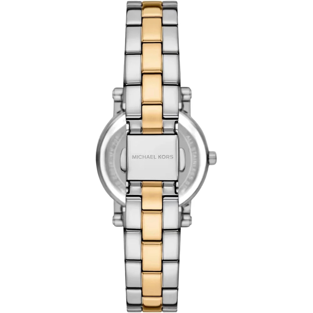 MICHAEL KORS Corey Silver Dial 28mm Two Tone Gold Stainless Steel Bracelet MK7668 - 3