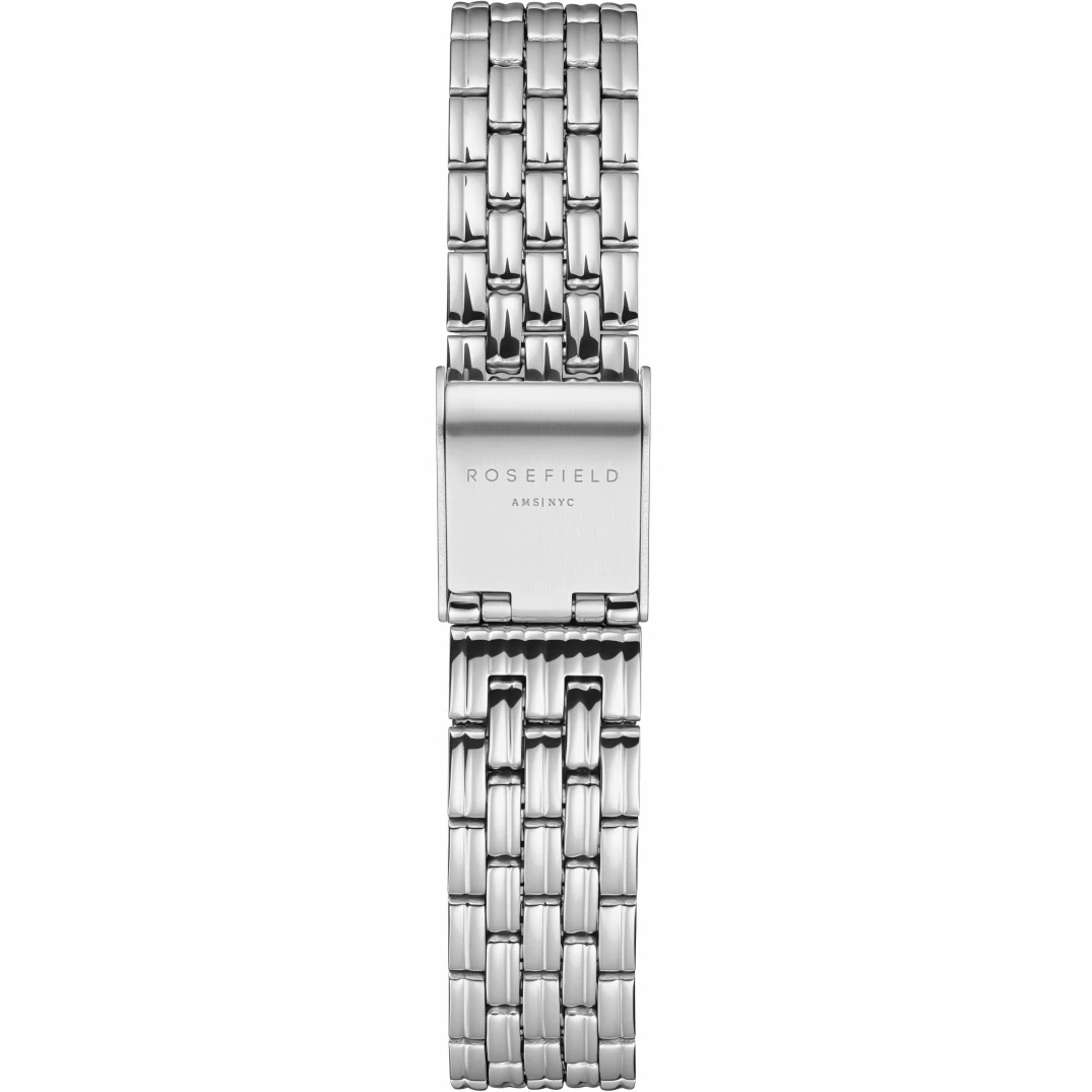 ROSEFIELD Muse White Dial 23.5mm Silver Stainless Steel Bracelet MUWSSS-MU02 - 5