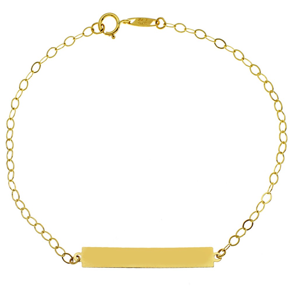 ΤΑΥΤΟΤΗΤΑ Βραχιόλι K9 σε Κίτρινο Χρυσό 3MAN.263TT - 