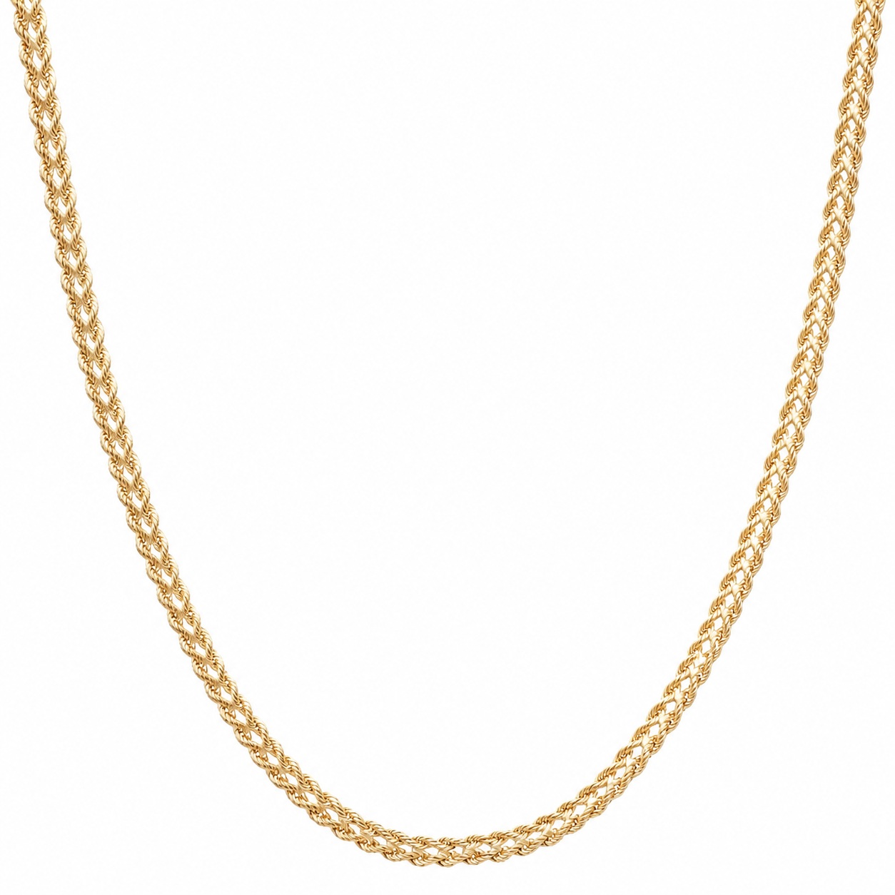 NECKLACE SENZIO Collection K9 Yellow Gold 3KOR.NE401 - 