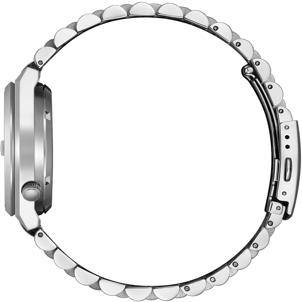 CITIZEN Tsuyosa 37 „Time Slip“ Limited Edition Grey Dial 37mm Silver Stainless Steel Bracelet NK0020-55E - 6