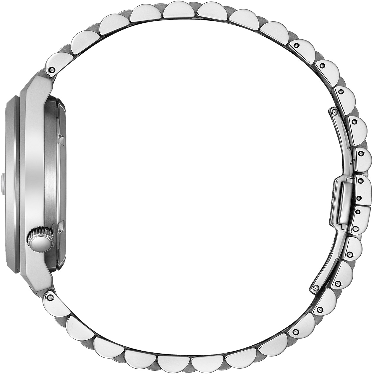 CITIZEN Tsuyosa 60 Automatic Black Dial 40mm Silver Stainless Steel Bracelet NK0020-55E - 6