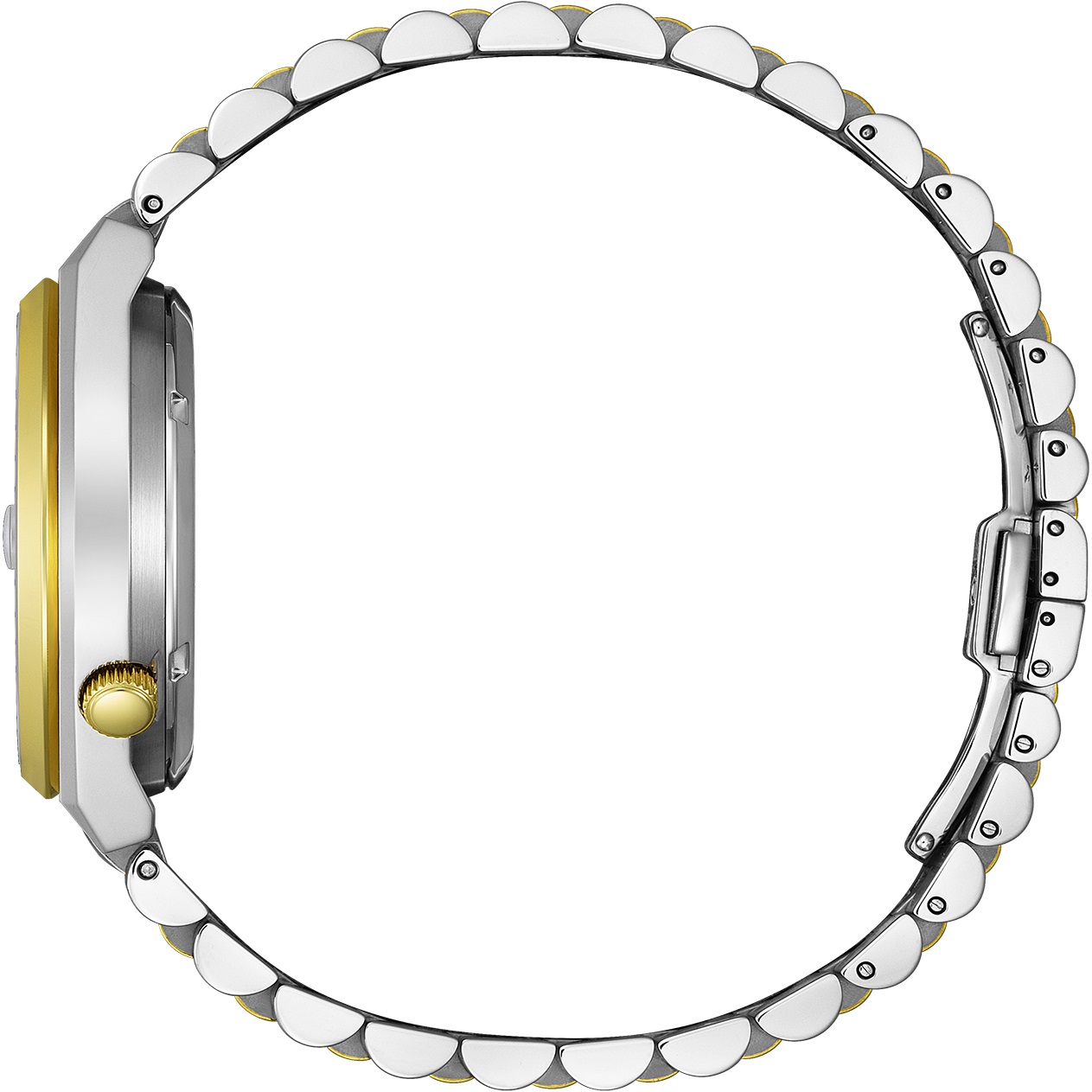 CITIZEN Tsuyosa 60 Automatic Green Dial 40mm Two Tone Gold Stainless Steel Bracelet NK0024-54X - 6